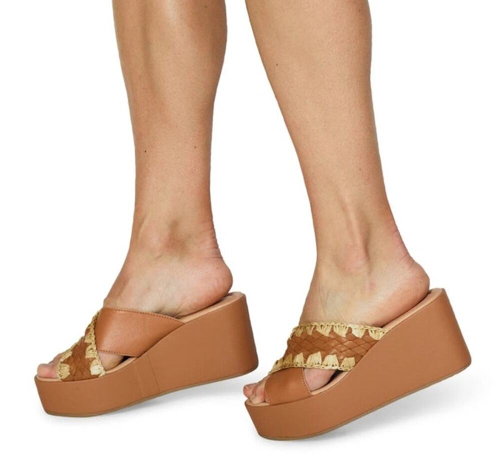 Cordani Joanie Woven Wedge Sz 40